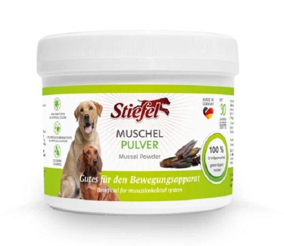 Stiefel Hund Muschelpulver, 200 g