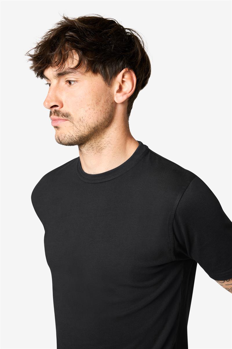 FHB T-Shirt Jens, schwarz L