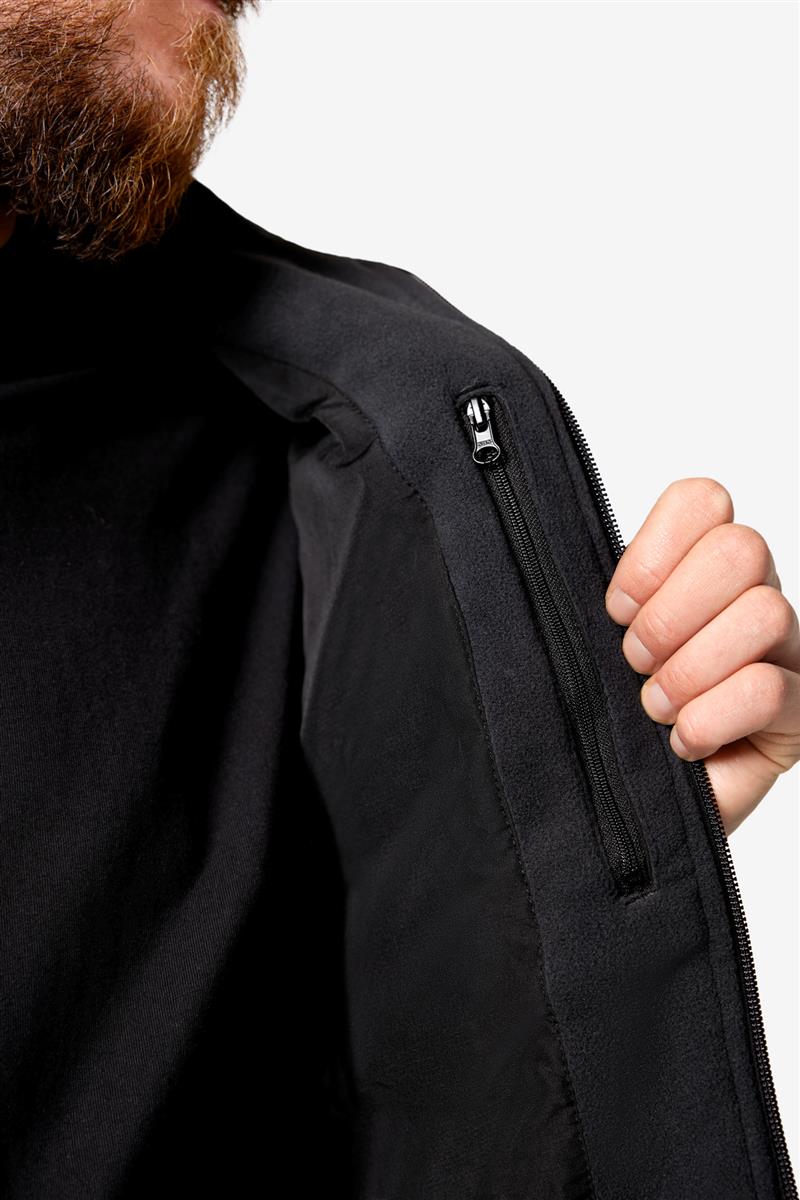 FHB Fleece-Jacke Roman, anthrazit L
