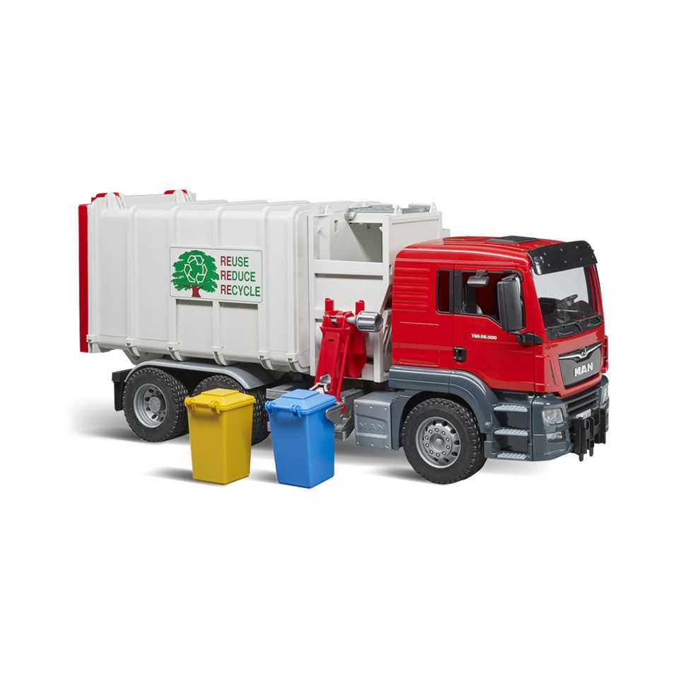 Bruder MAN TGS Seitenlader Müll-LKW