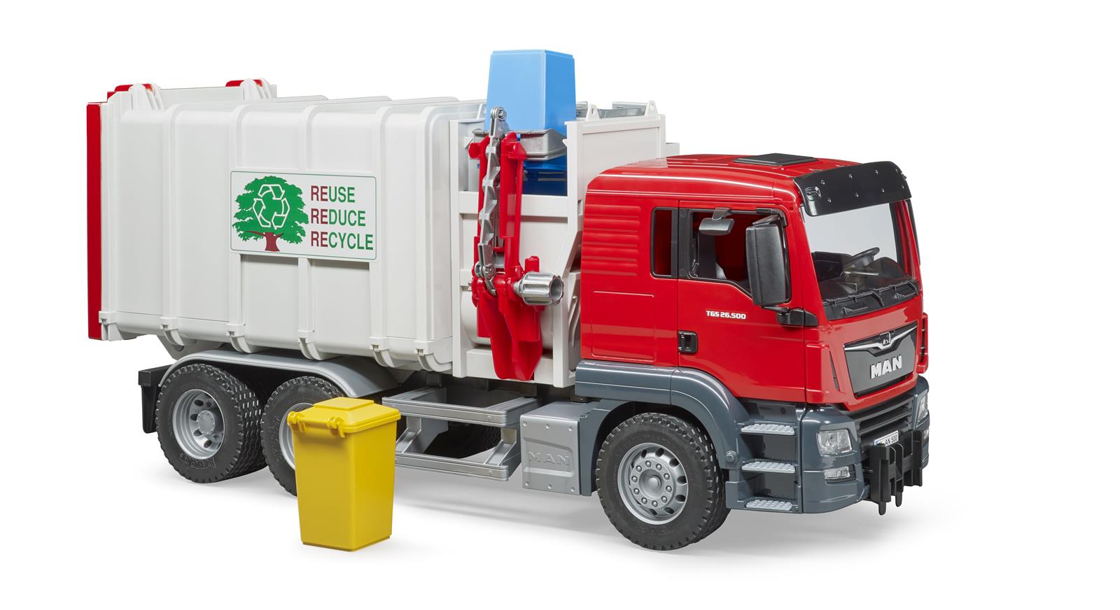 Bruder MAN TGS Seitenlader Müll-LKW