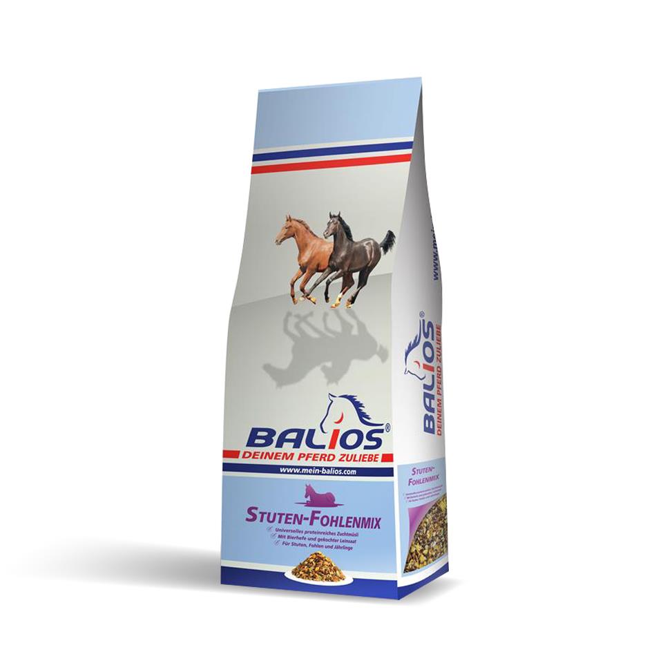 Balios Stuten- und Fohlenmix für Pferde, 20 kg