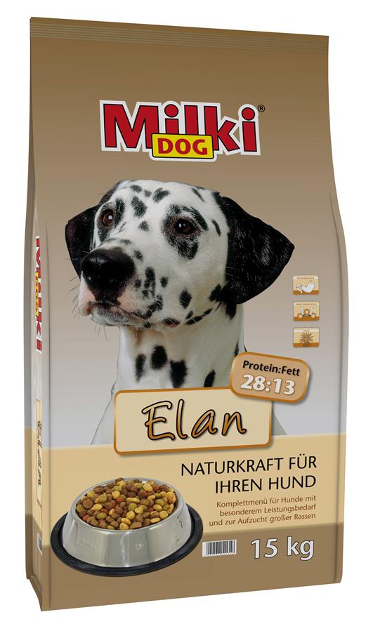 Milki Dog Elan, Hundetrockenfutter, 15 kg