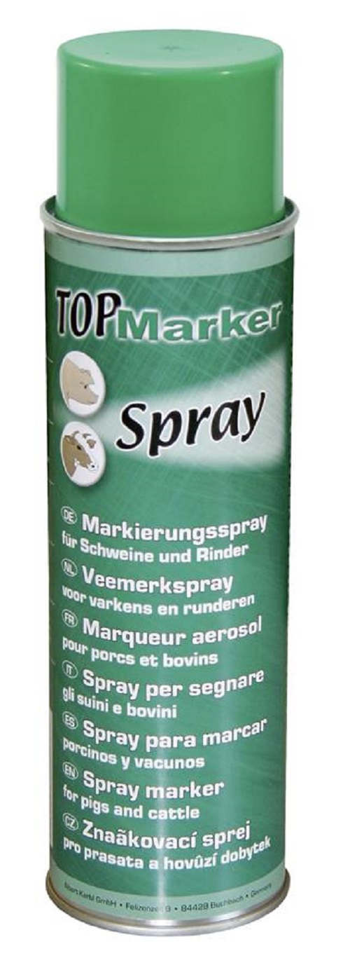 Kerbl Viehzeichenspray, grün, Top Marker, 500 ml