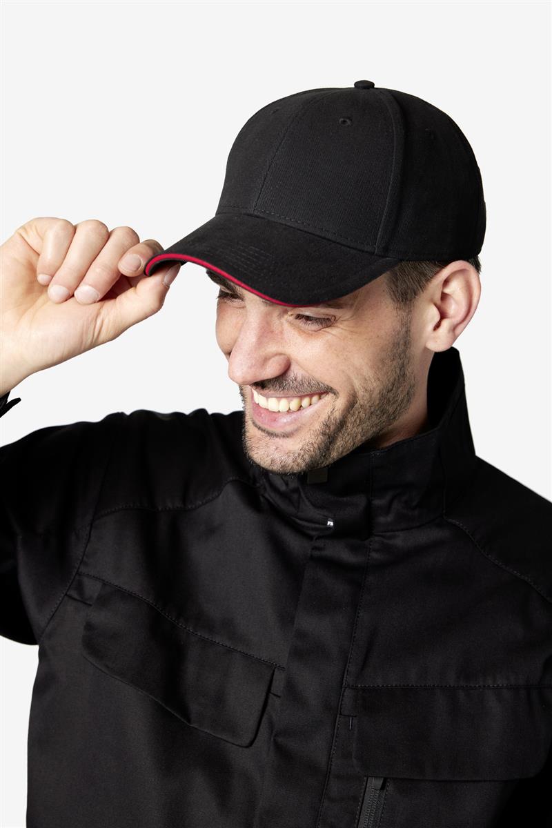 FHB Cap Udo uni, schwarz