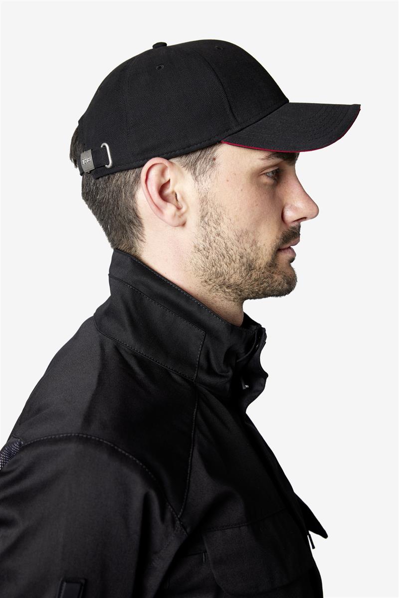 FHB Cap Udo uni, schwarz
