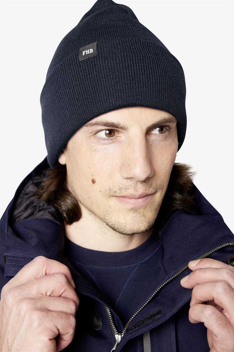 FHB Strickmütze Michel, marine