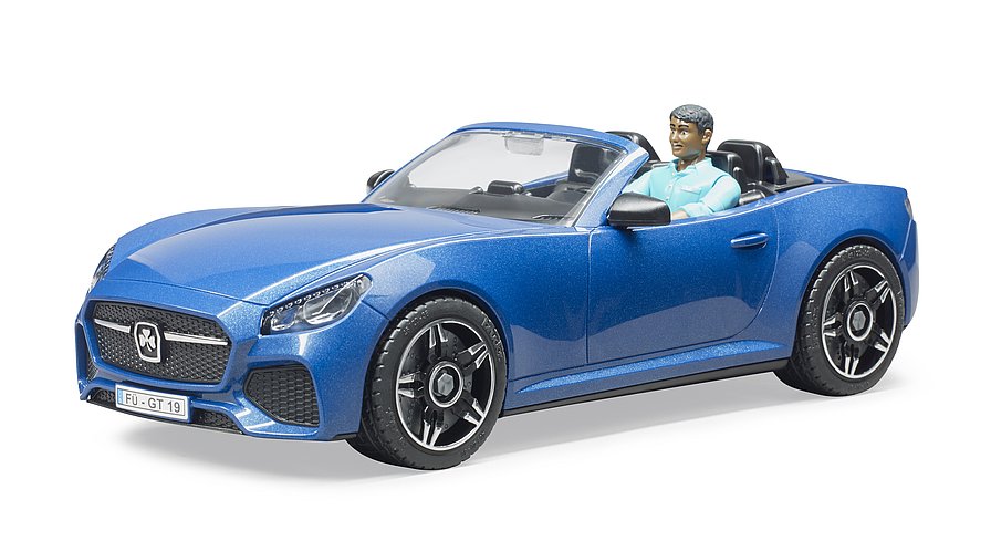 Bruder Roadster mit Fahrer