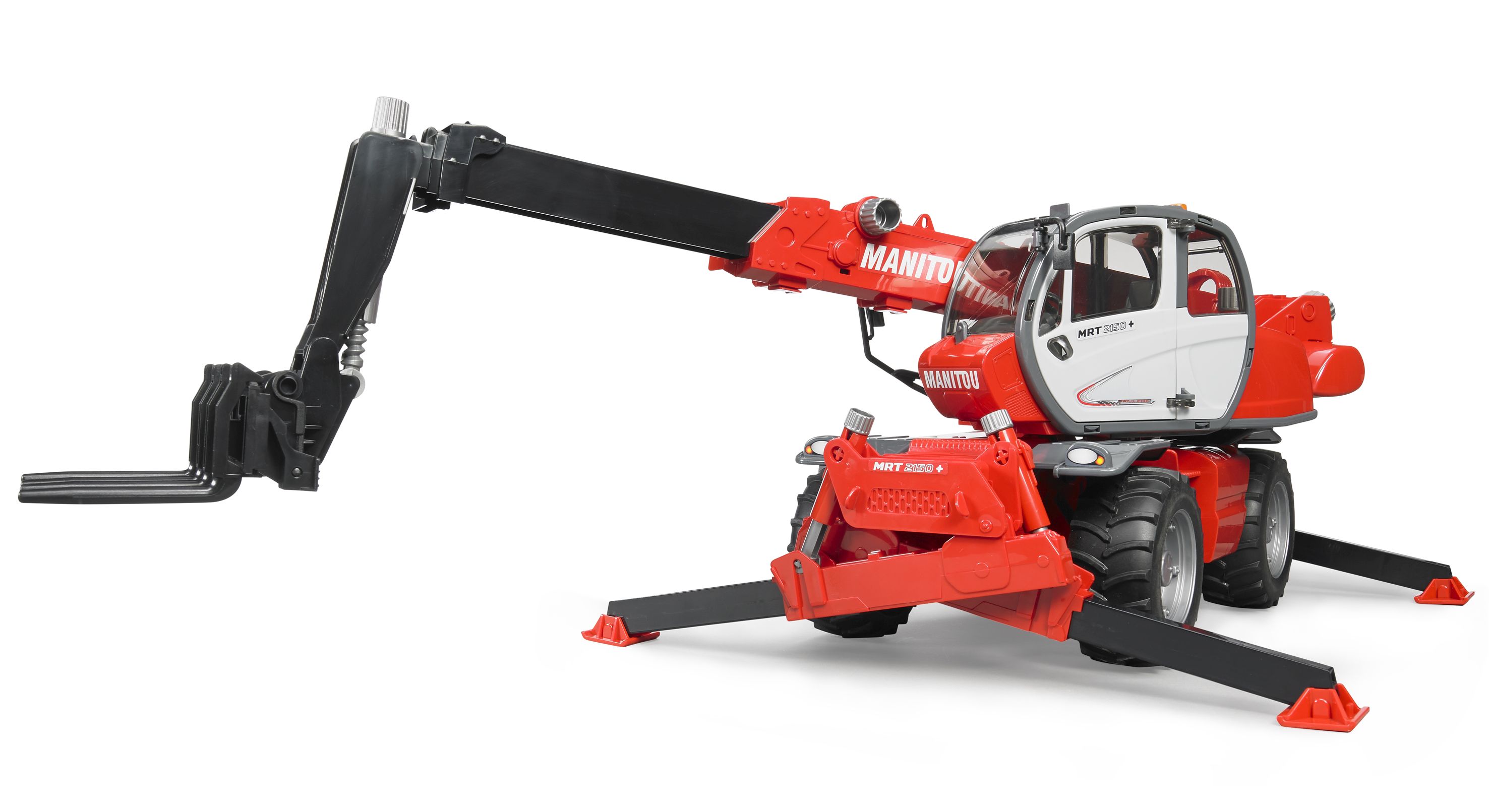 Bruder Manitou Teleskopstapler MRT 2150 mit Zubehör