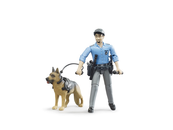 Bruder bworld Polizist mit Hund