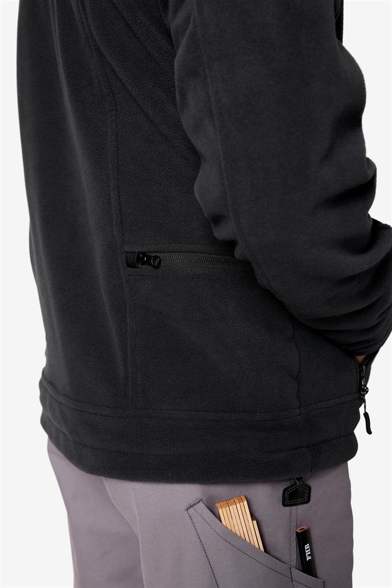 FHB Fleece-Jacke Roman, anthrazit L