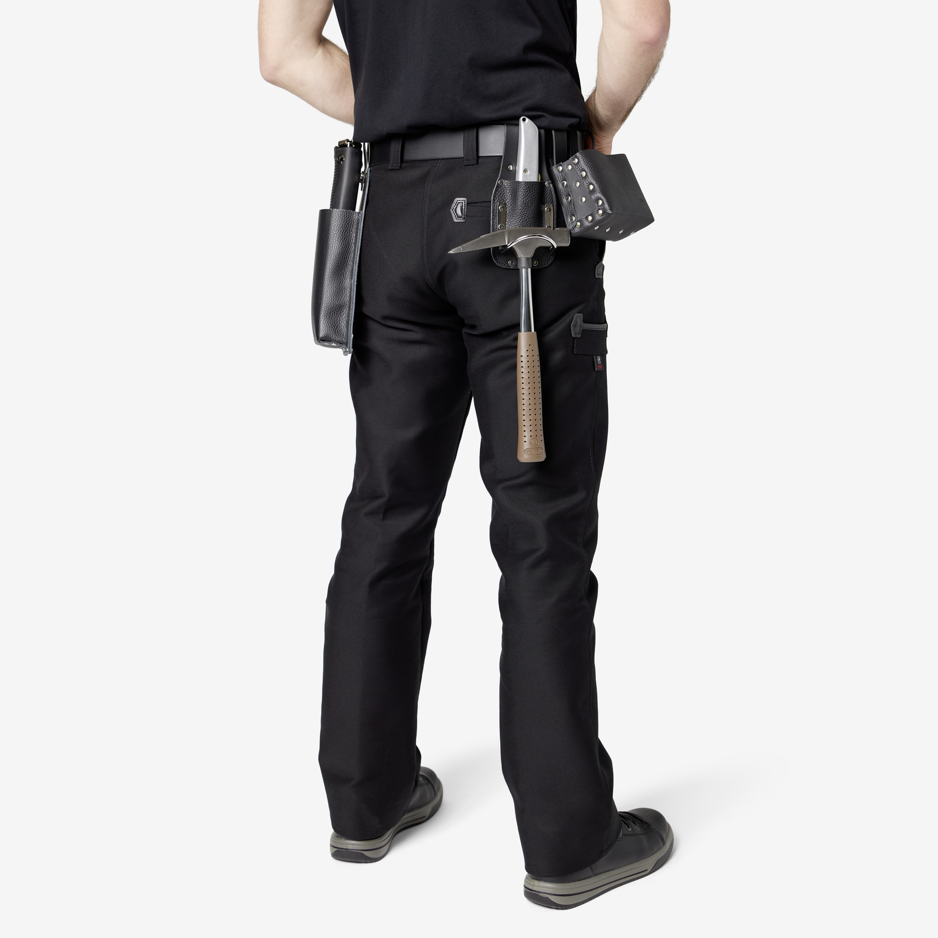 FHB Messertasche Karlo, schwarz