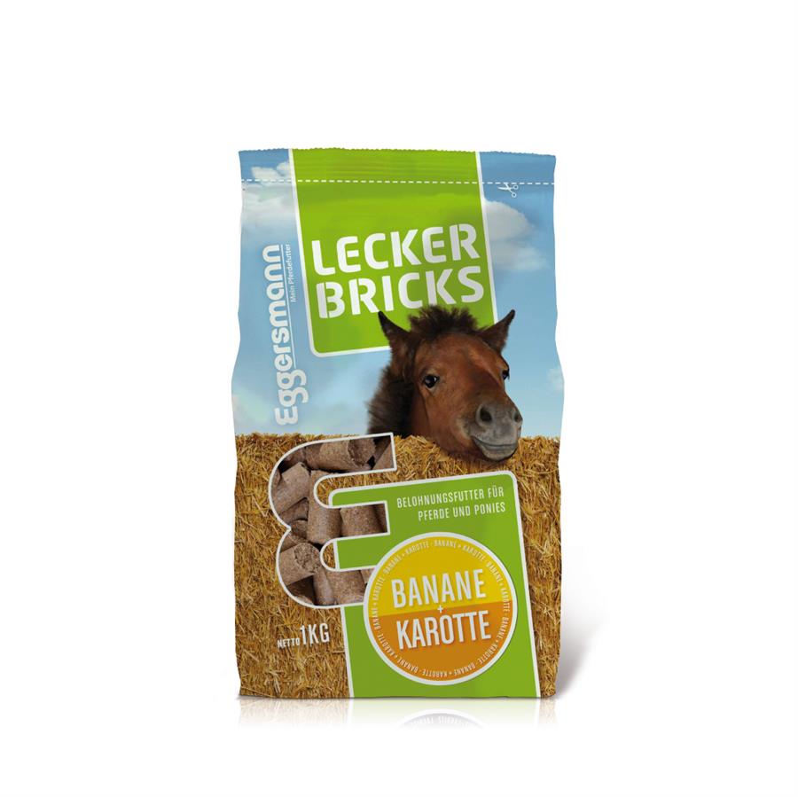 Eggersmann Lecker Bricks Banane/Karotte, 1 kg