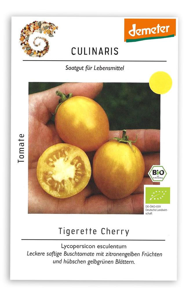 Culinaris Buschtomate Tigerette Cherry, 20 Korn