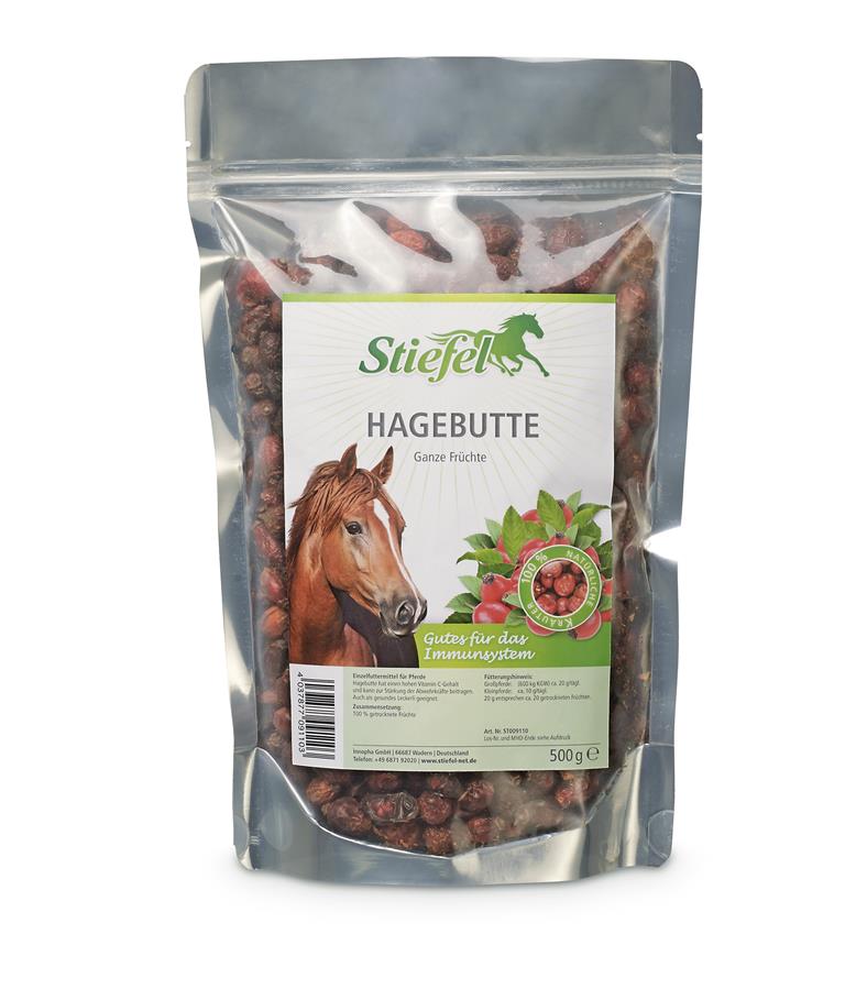 Stiefel Hagebutte - Ganze Früchte, 500 g