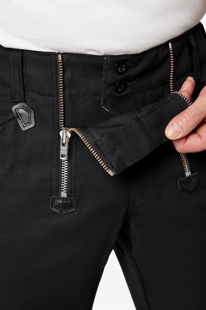 FHB Zunfthose Canvas Nils, schwarz 58