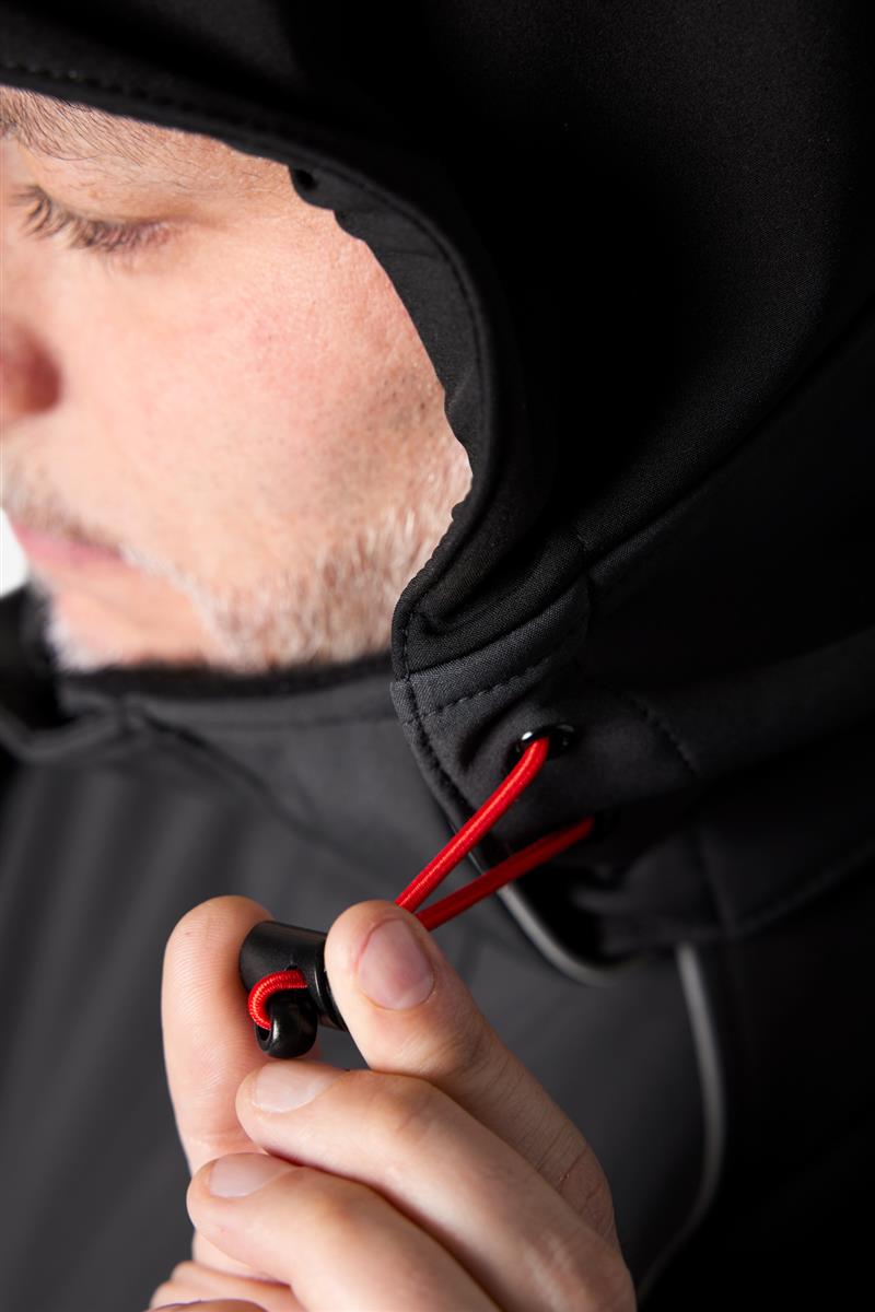 FHB Softshell-Jacke Walter, anthrazit-schwarz