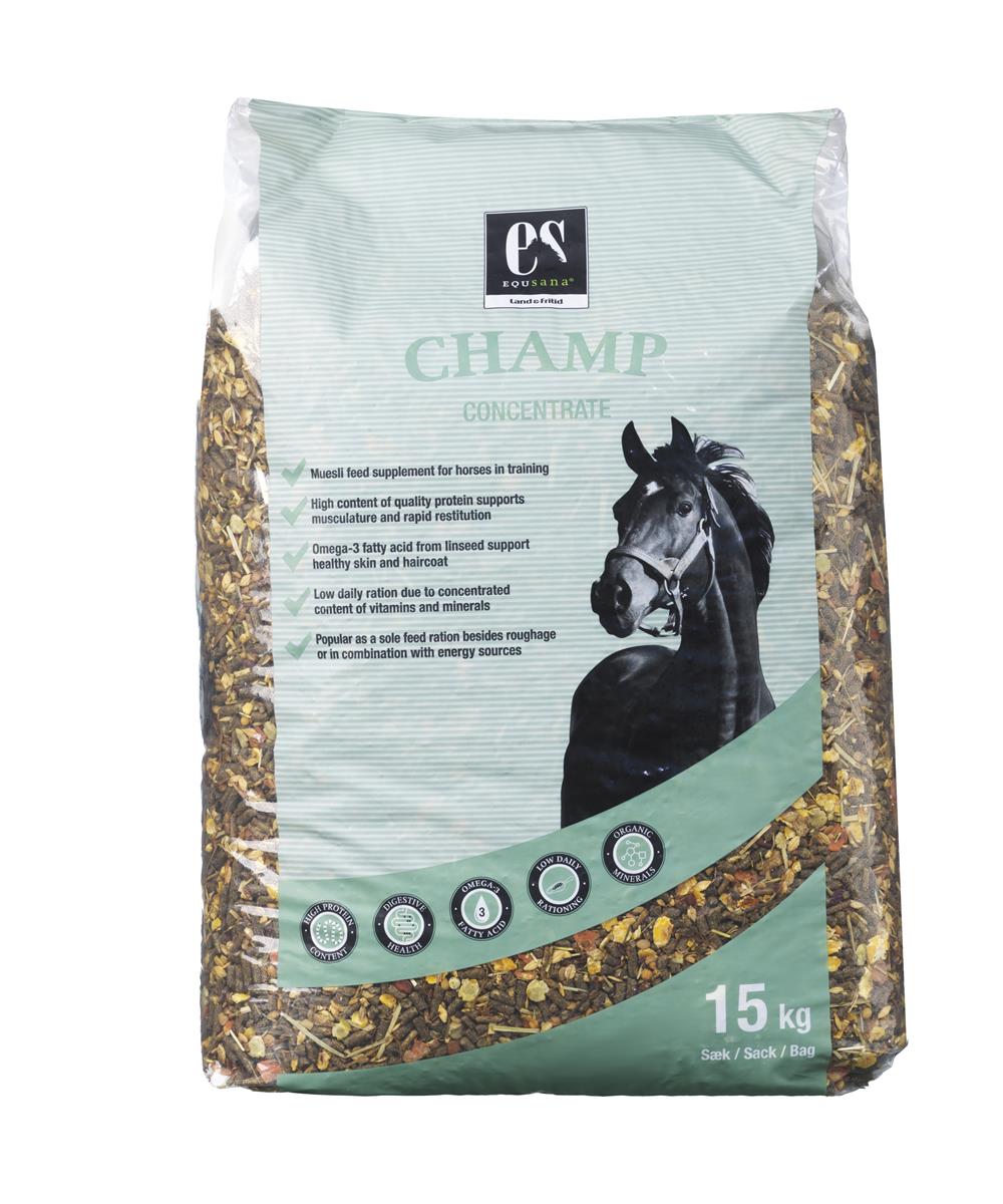 Equsana Champ Ergänzungsfutter für Pferde, 15 kg