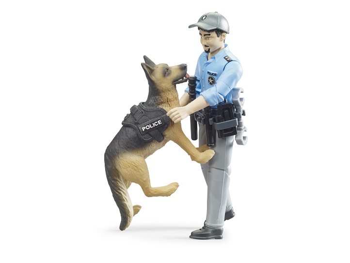 Bruder bworld Polizist mit Hund