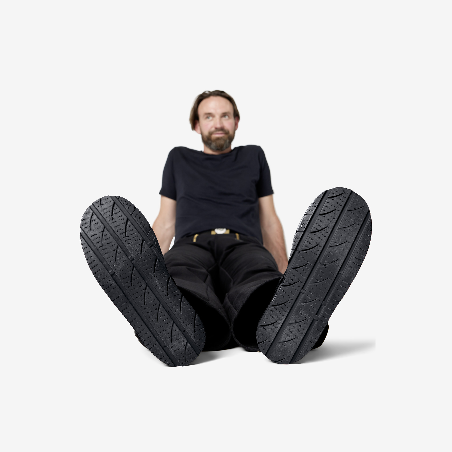 FHB Halbschuh Willi, schwarz 48