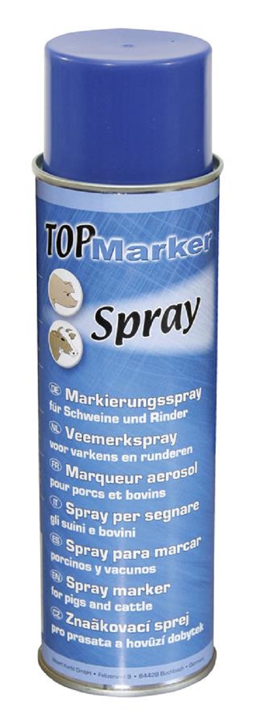 Kerbl Viehzeichenspray, blau, Top Marker, 500 ml