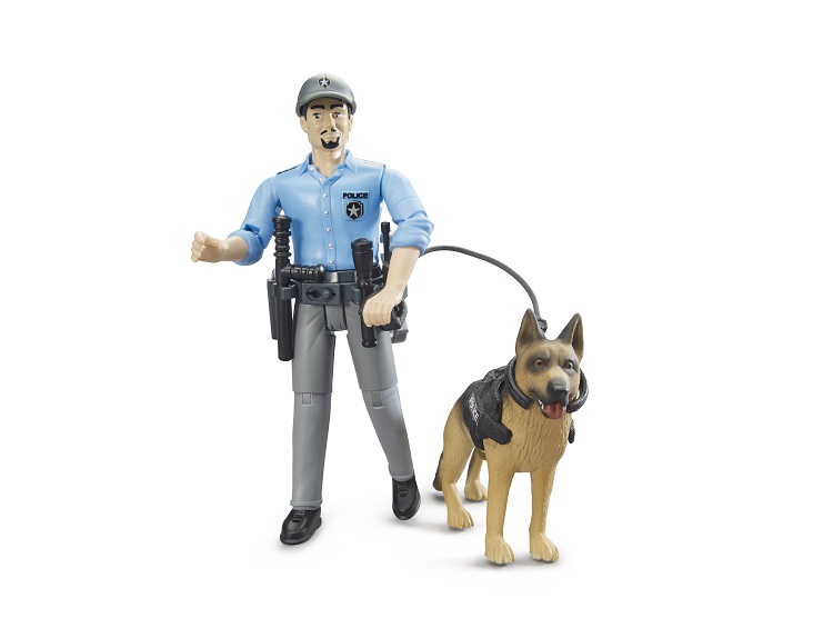 Bruder bworld Polizist mit Hund