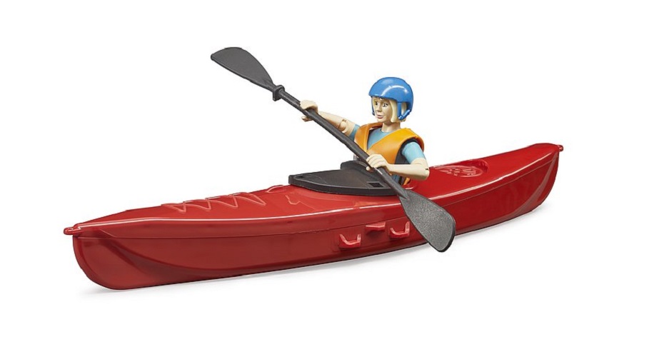 BRUDER  bworld Kajak mit Figur