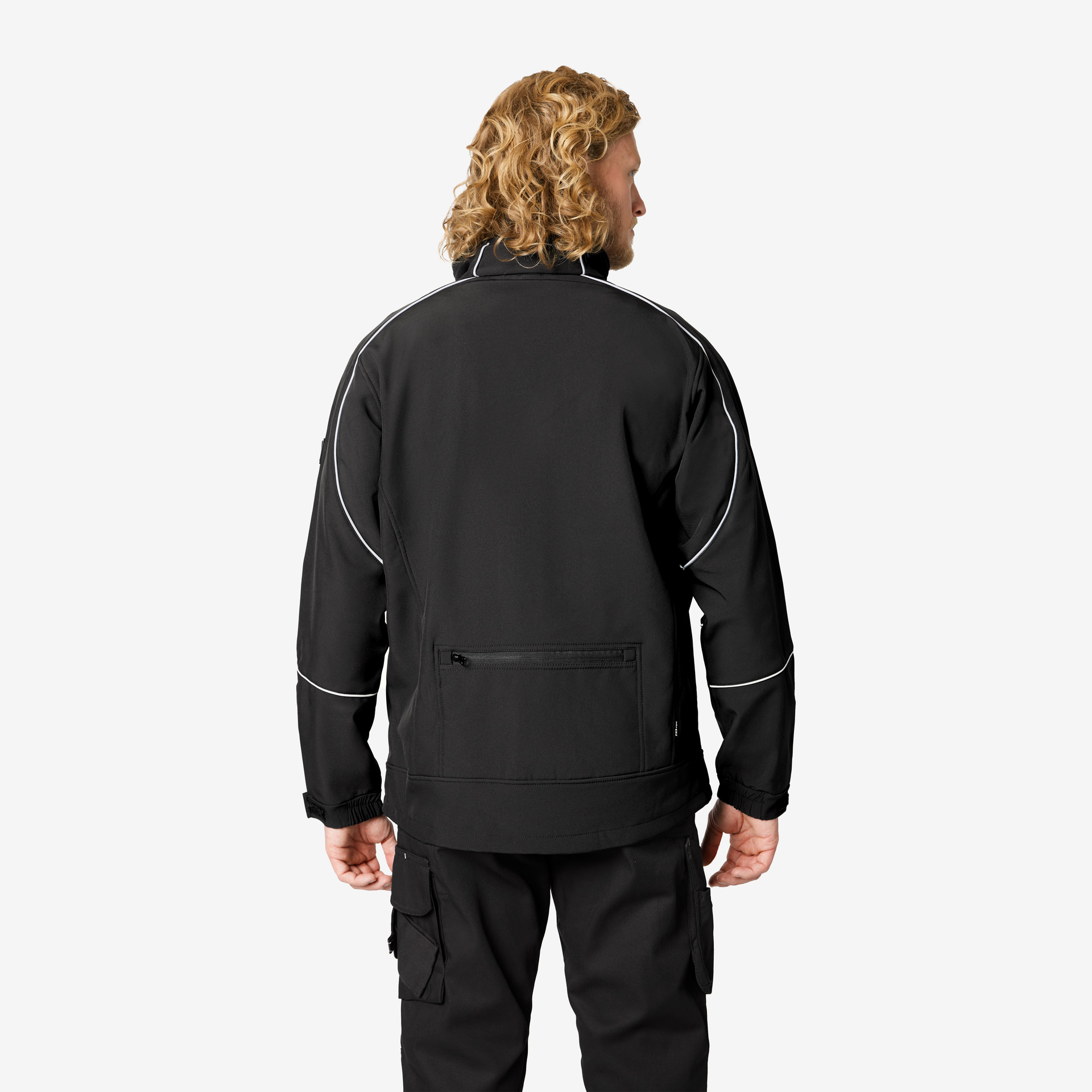 FHB Softshell-Jacke Dirk, schwarz L