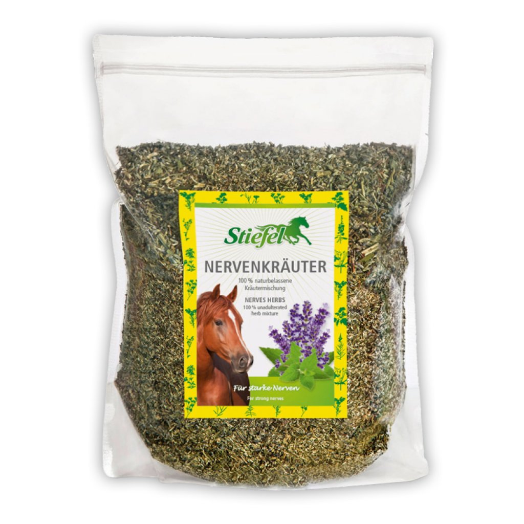 Stiefel Nervenkräuter für Pferde, 1 kg