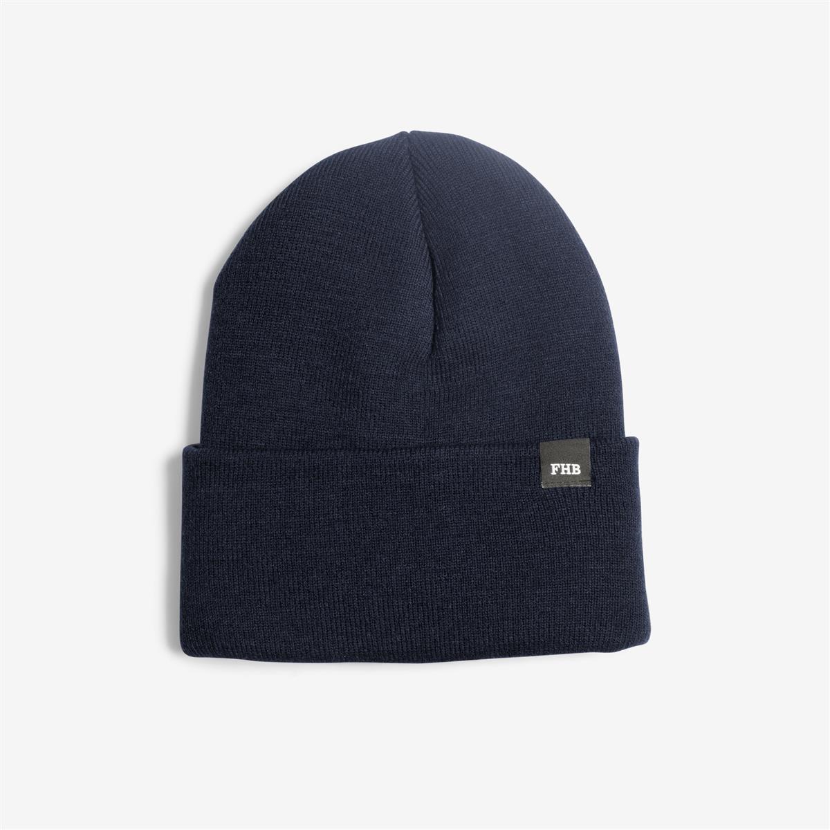 FHB Strickmütze Michel, schwarz
