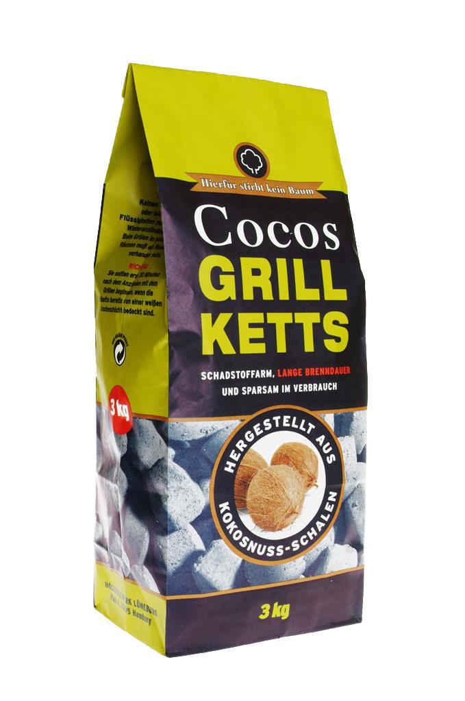 Cocos Grillketts, 3 kg