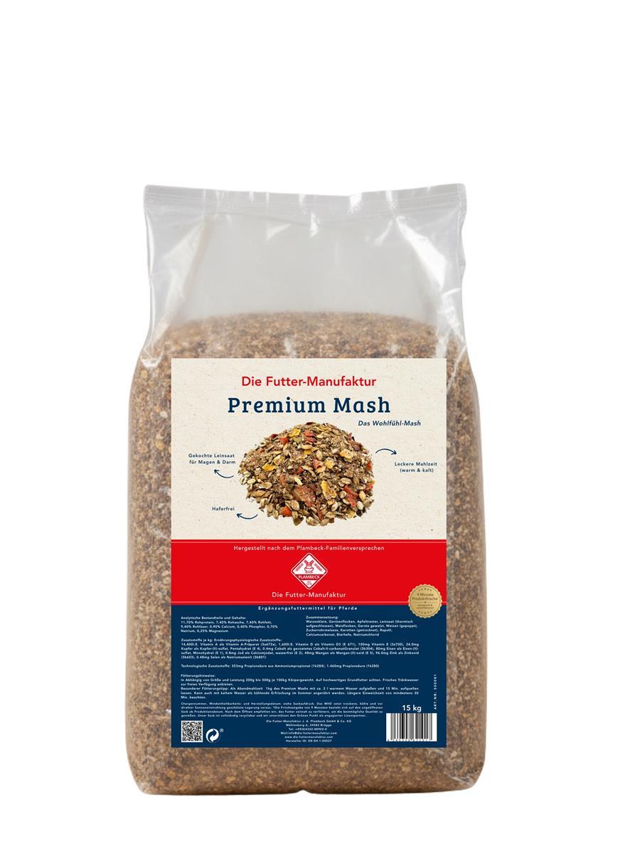 Balios Die Futter-Manufaktur Premium Mash für Pferde, 15 kg