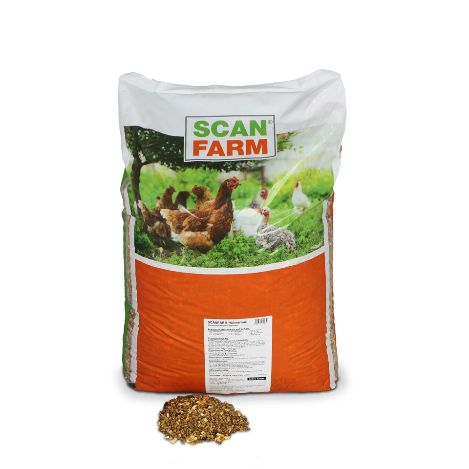 ScanFarm Hühnermix GVO-frei, 15 kg