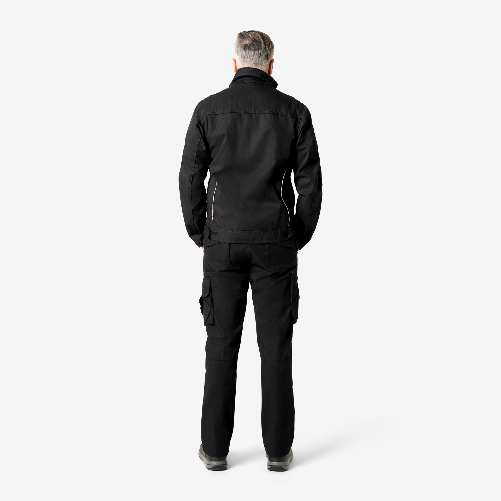 FHB Arbeitshose Bruno, royal-schwarz 58
