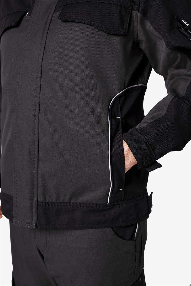 FHB Arbeitsjacke Ernst, anthrazit-schwarz S
