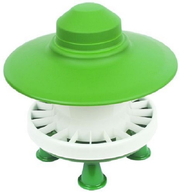 Ryom Geflügelfutterautomat mit Dach, 2,5 kg