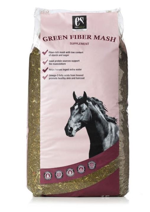 Equsana Green Fiber Mash, 15 kg