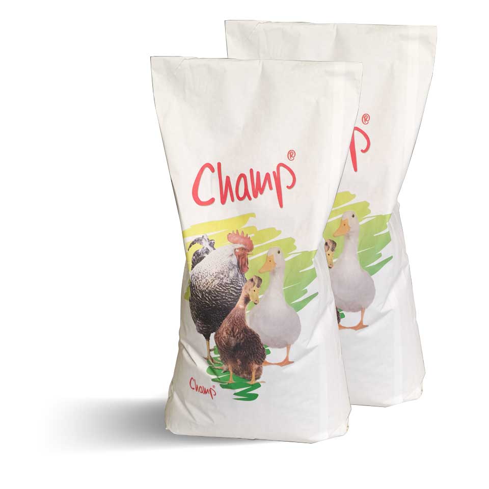 Champ Geflügelkörnerfutter Hühnerfutter GVO-frei im Doppelpack, 2x 15 kg