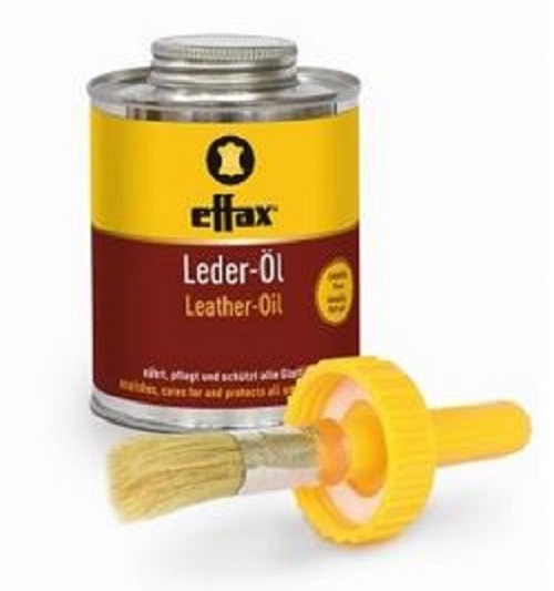 Effax Lederöl mit Pinsel, 475 ml