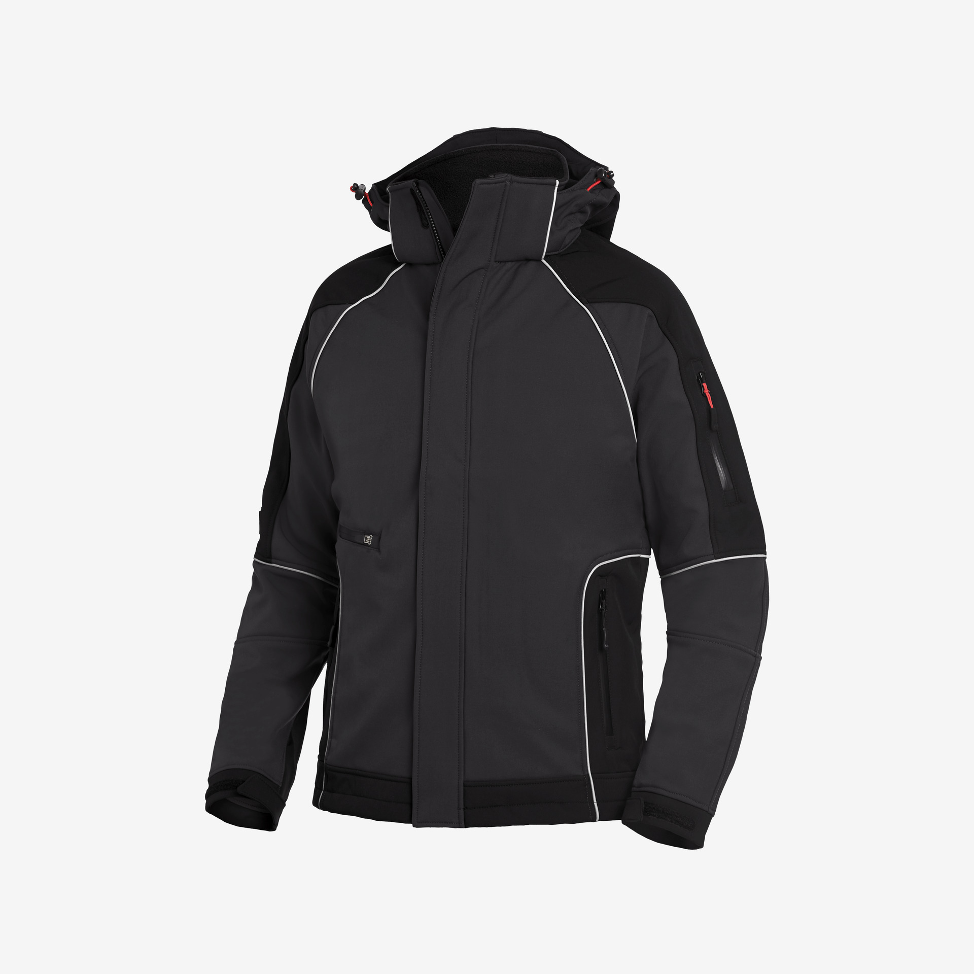 FHB Softshell-Jacke Walter, anthrazit-schwarz L