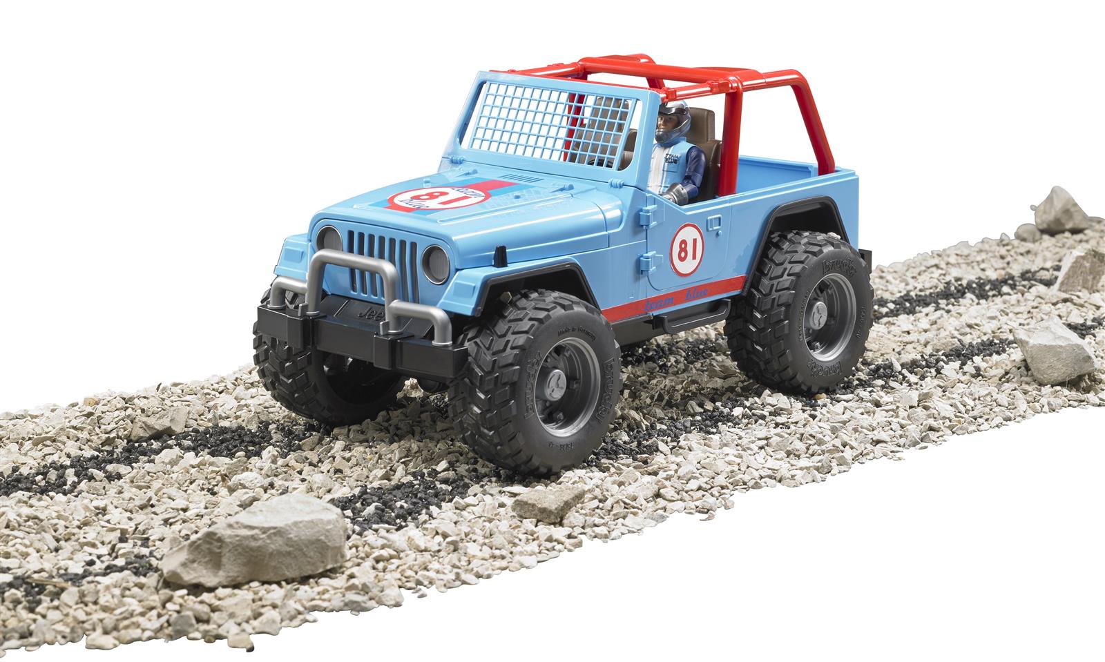 Bruder Jeep Cross Country Racer, blau