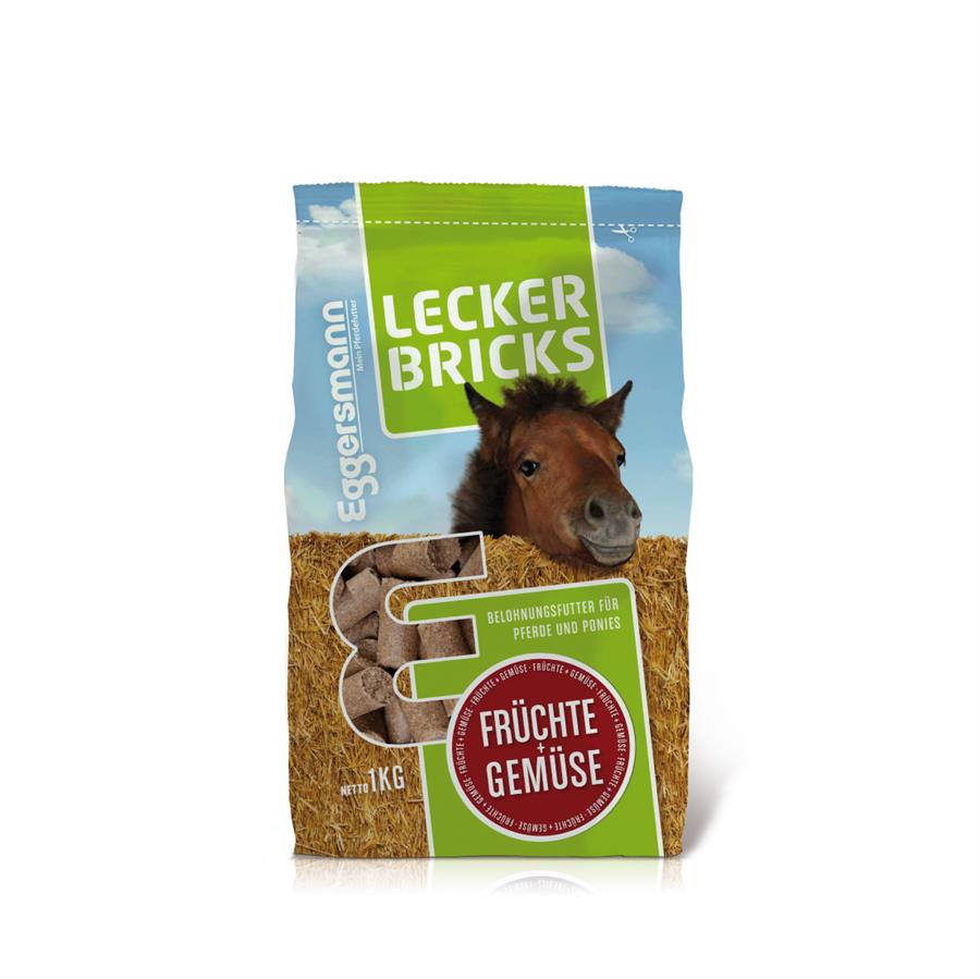 Eggersmann Lecker Bricks Früchte/Gemüse, 1 kg