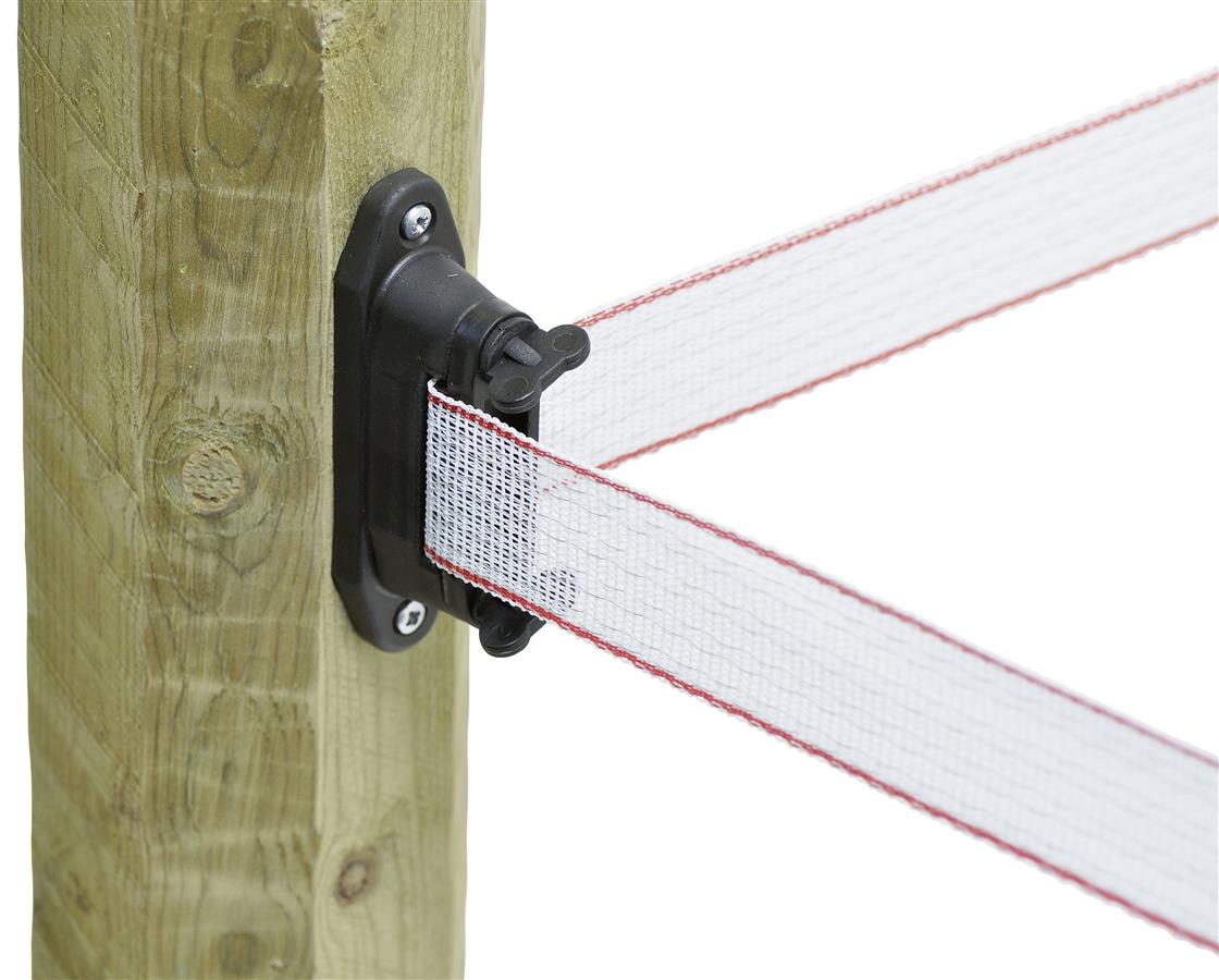 Kerbl Band TopLine Plus 10x 30 mm weiß/rot, 200 m