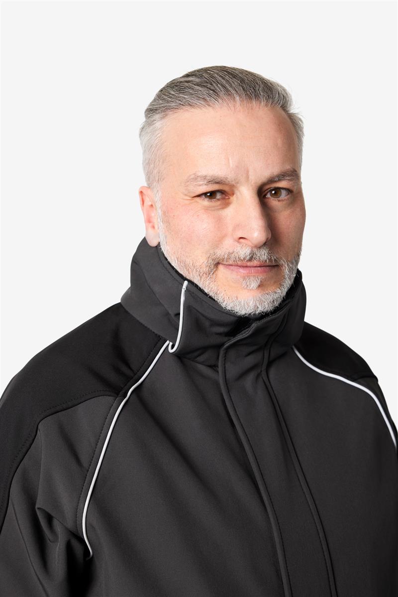 FHB Softshell-Jacke Walter, anthrazit-schwarz