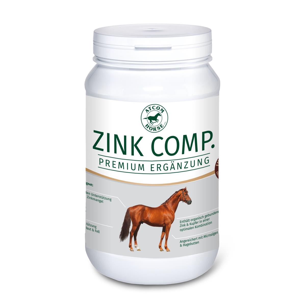 Atcom Zink Comp., für Pferde, 1 kg
