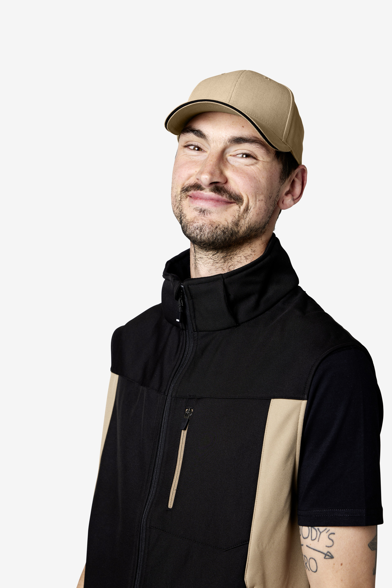 FHB Cap Udo uni, beige