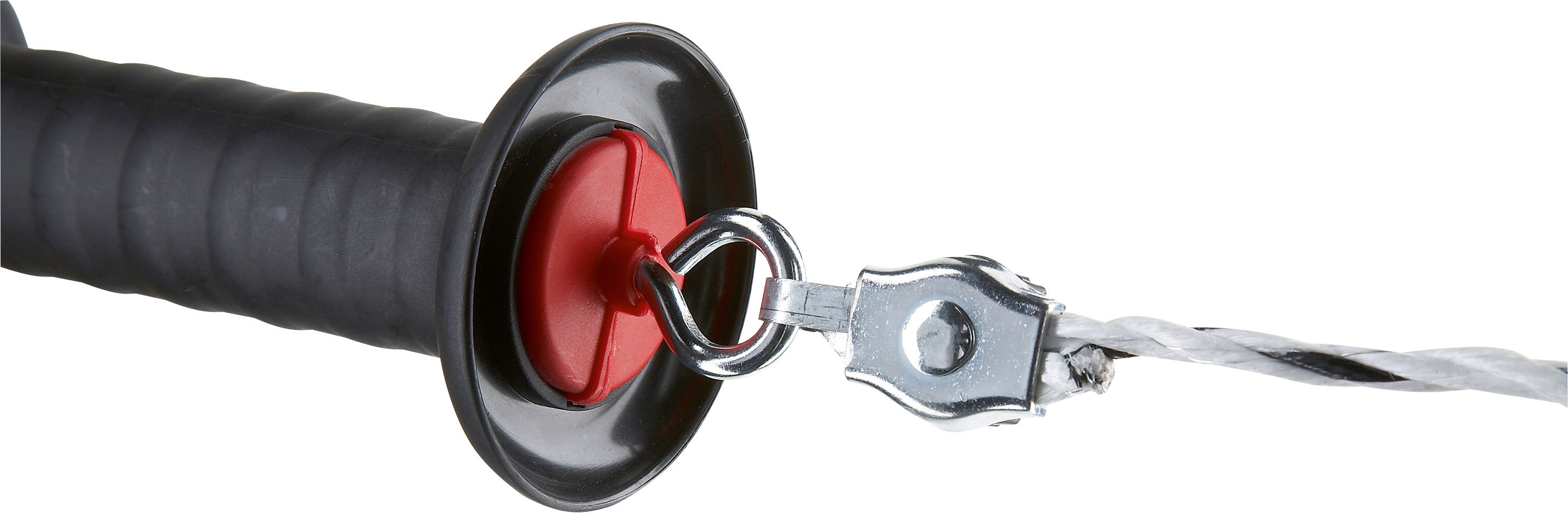 Kerbl Torgriff mit Haken und Seilanschluss