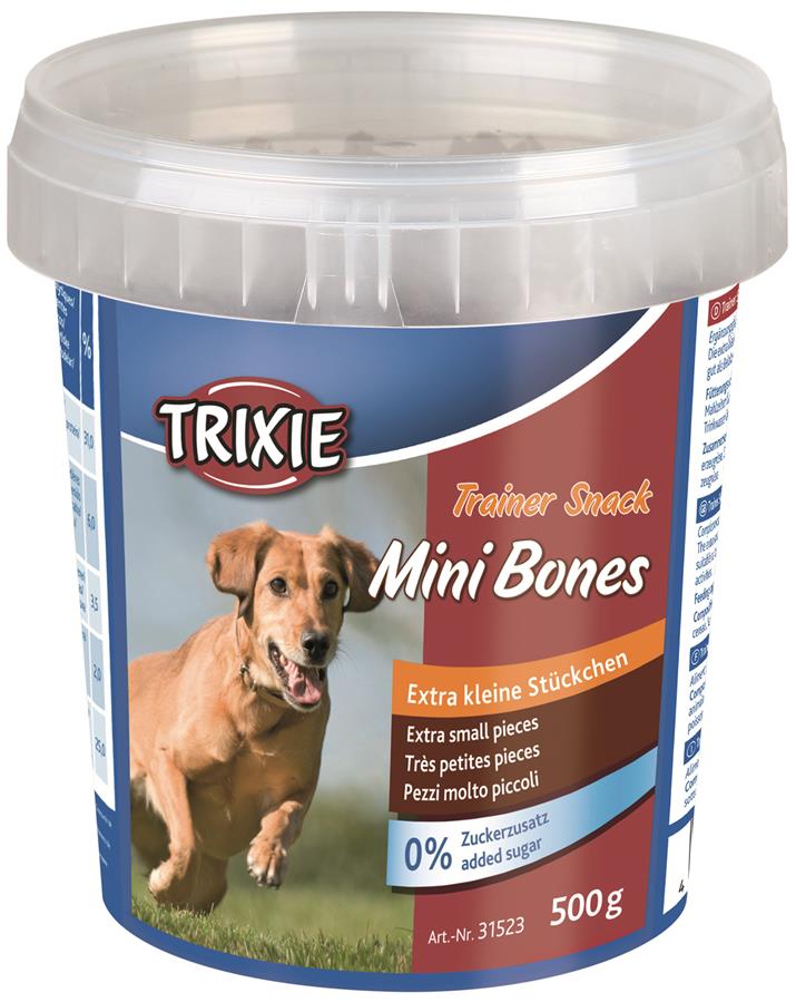 Trixie Trainer Snack Mini Bones für Hunde, 500 g