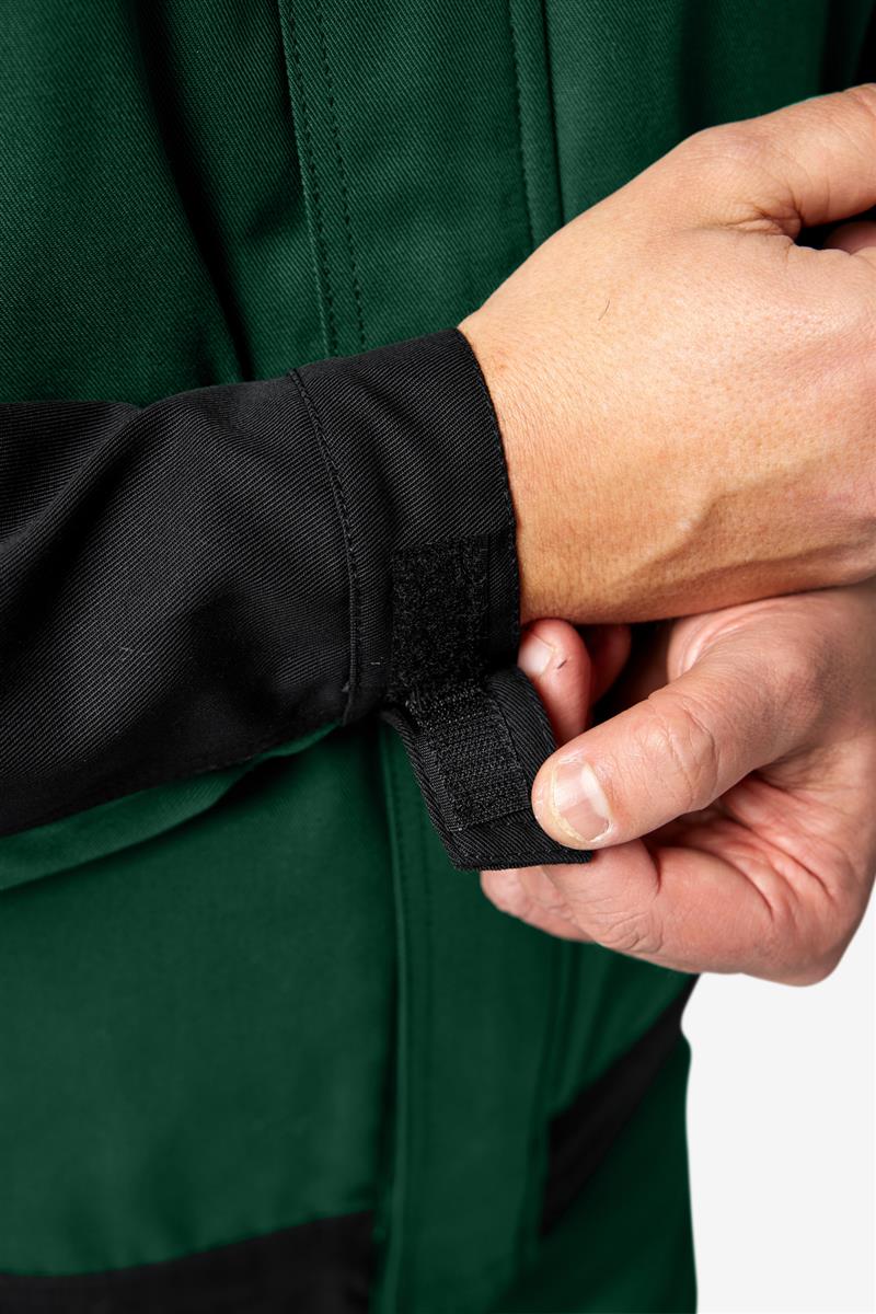 FHB Arbeitsjacke Ernst, grün-schwarz L