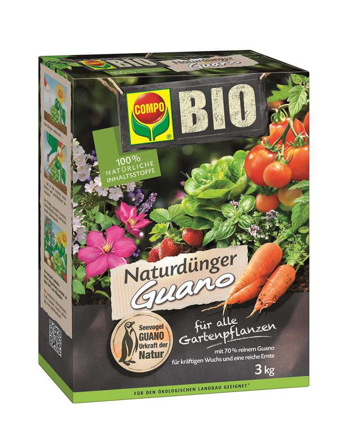 Compo Bio Naturdünger Guano, 3 kg